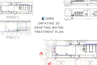 piping drafter for your system building and water treatment