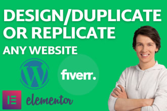design duplicate or replicate websites using elementor pro