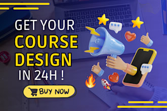 design professional online course image, cover, udemy thumbnail