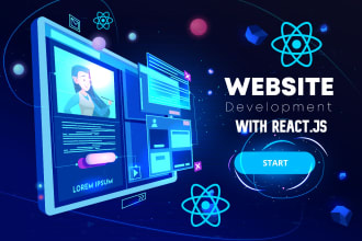 create react js applications and components with javascript or typescript