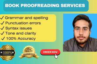 proofread your ebook, checking grammar, spelling, and flow