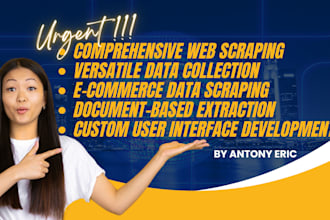 do web scraping and data mining