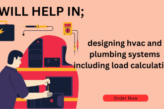 design hvac and plumbing systems including load calculations