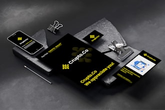 do modern line art text or badge logo design