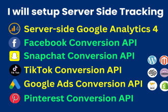 setup server side conversion API tracking through google tag manager