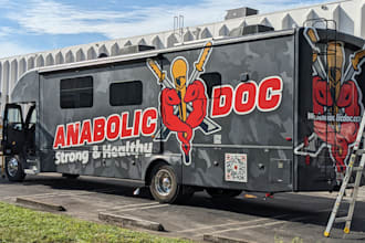 design a professional vehicle wrap for car, truck, and other