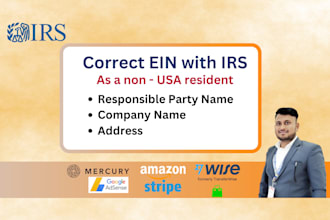 correct ein with irs for your llc