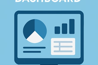 develop a custom admin dashboard with charts, reports, and data control