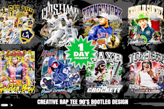 design  t shirt graphics for world cup with vintage style