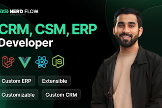 create your erp, crm, databases and management system