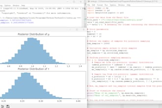 analyze your data using python rstudio stata spss excel etc