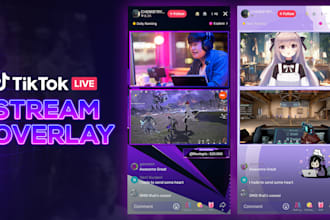 create custom overlay stream and alerts for tiktok live