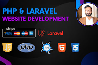 develop PHP laravel website and fix PHP laravel bugs