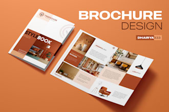 create a professional brochure design for your brand