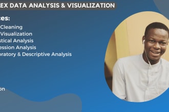 perform complex data analysis using r, python, stata