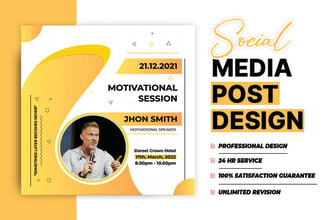 design attractive instagram and facebook posts,  banners, ads and story design