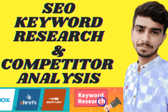 do profitable SEO keyword research and competitor analysis