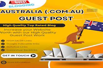 do au guest post on australian websites, australian blogs