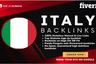 do italy local high da dofollow authority italian backlinks