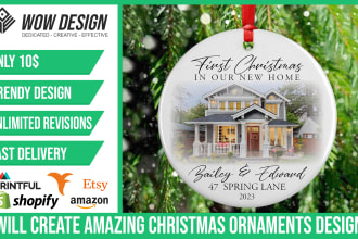 create amazing christmas ornaments designs