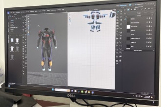 create high quality 3d clothes rendering