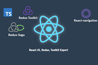 develope web app in react js with API integration using redux thunk