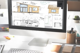 do interior and mep 2d autocad design, heat load and boq of the same,