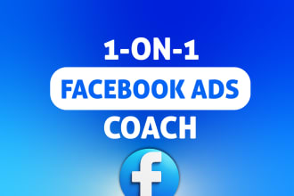 be your 1 on 1 facebook ads consultant, coach and trainer