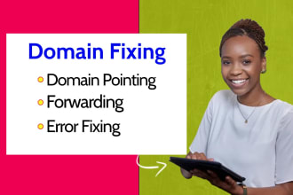 connect domain to any website and fix any domain issue within minutes