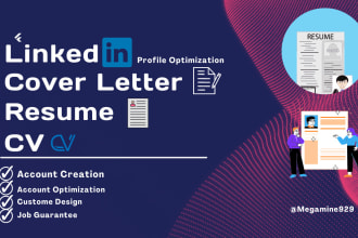 professional CV, resume writing and linkedin optimization to boost your career