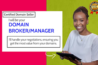 be your domain broker or domain manager, domain agent