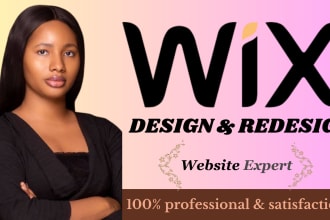 wix website design redesign wix website wix website