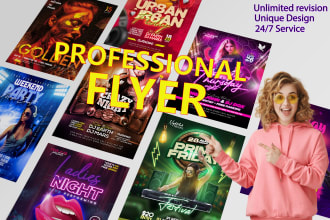 design event flyer poster brochure company profile magazine anual report epk pdf