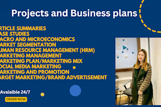 write urgent hrm, business, and economic projects