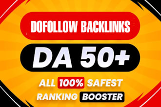 build high authority da50 SEO backlinks for indo thai korean
