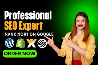 do advance website SEO optimization of wordpress, shopify, wix, squarespace