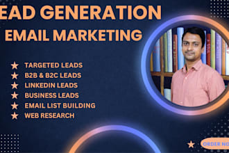 do lead generation email list building and marketing