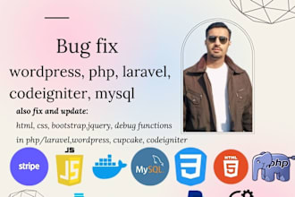 quickly fix wordpress, expertly debug, develop optimize php laravel  website