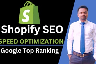 do complete shopify on page SEO and speed optimization