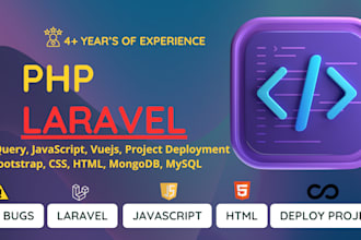 deploy and fix PHP laravel vuejs project