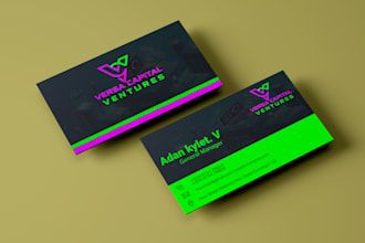 design professional business card and business logo design