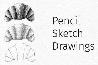 draw rough sketch pencil drawings