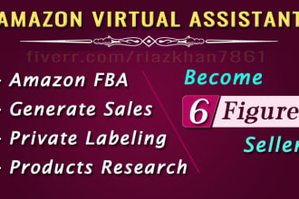 amazon virtual assistant, amazon fba, launch brand on amazon