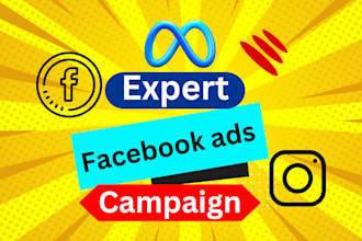 setup and manager facebook ads and instagram ads campaign