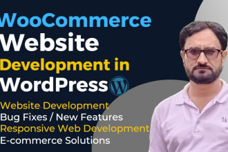 build wordpress woocommerce store