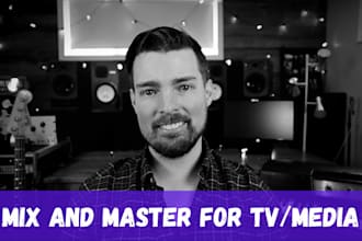 mix and master your track for media, TV, or video games