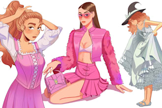 create digital art commissions