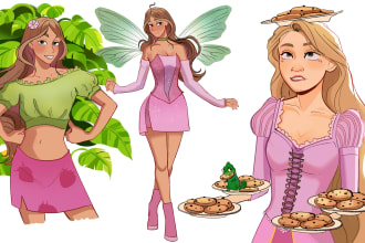 create digital art commissions