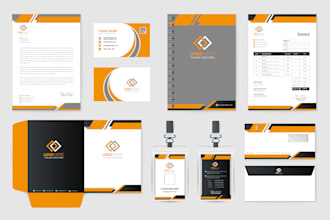 create business card letterhead and stationery items