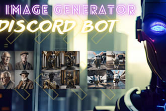create discord or telegram ai image generator bot